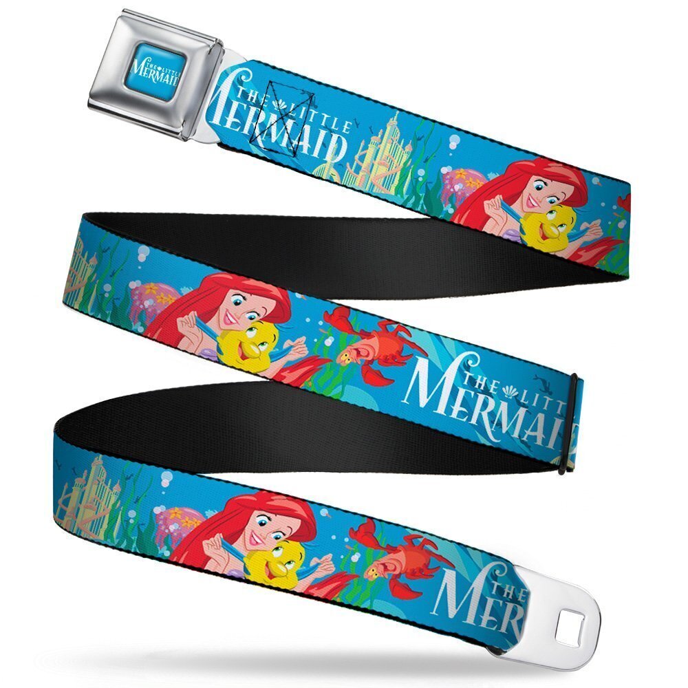 1248 Seatbelt Belt - THE LITTLE MERMAID/Castle Ariel, Flounder & Sebastian